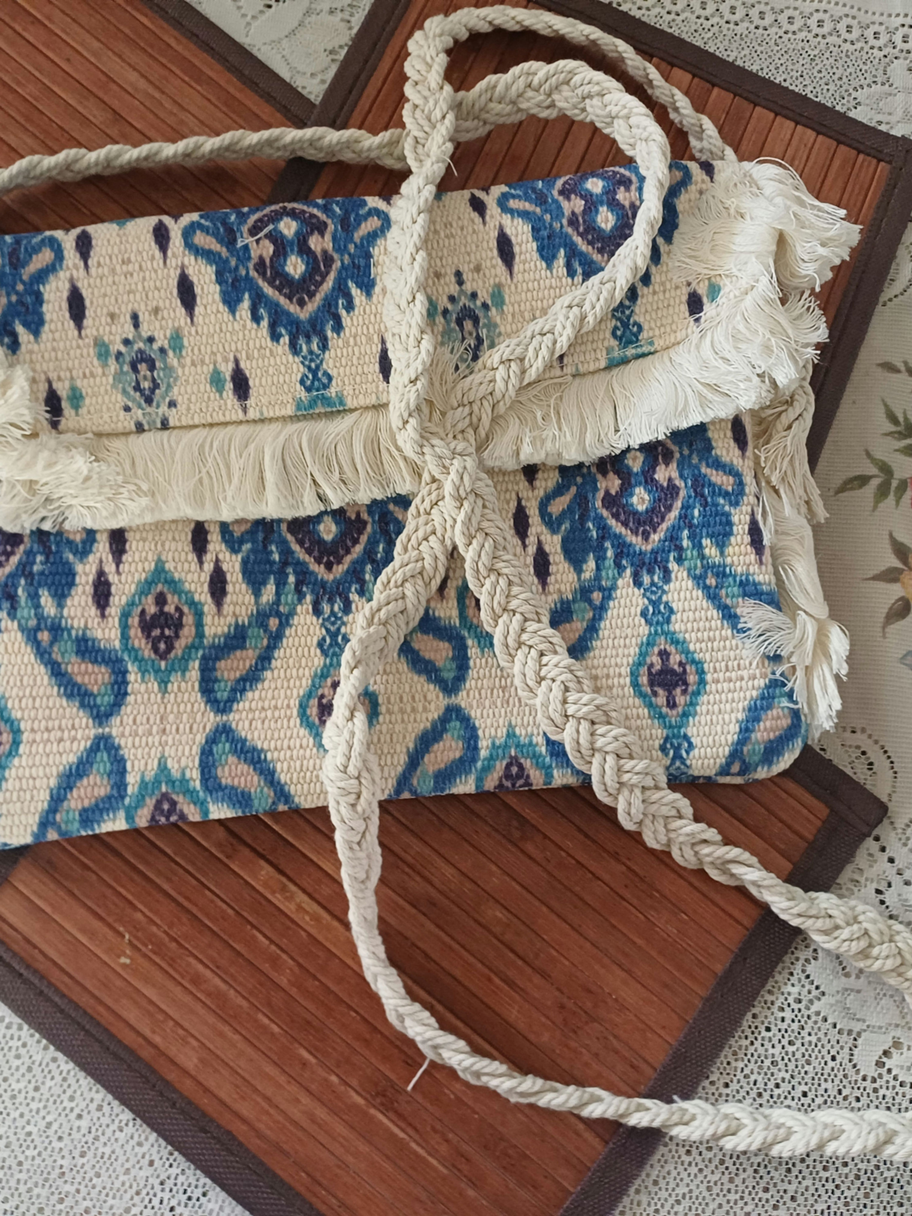 Clinkwagon Boho Style Fabric Sling Bag