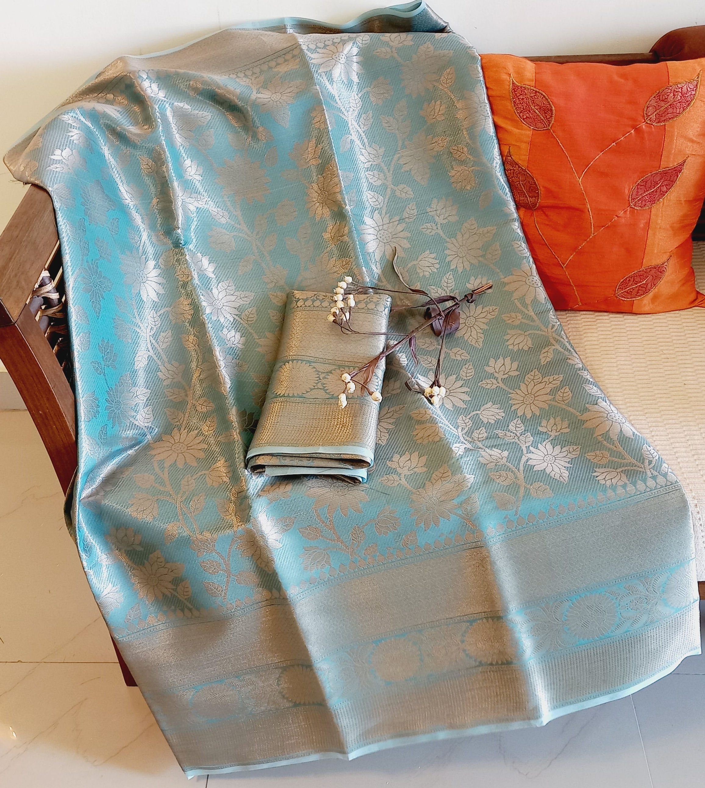 Banarasi Zari Brocade Saree