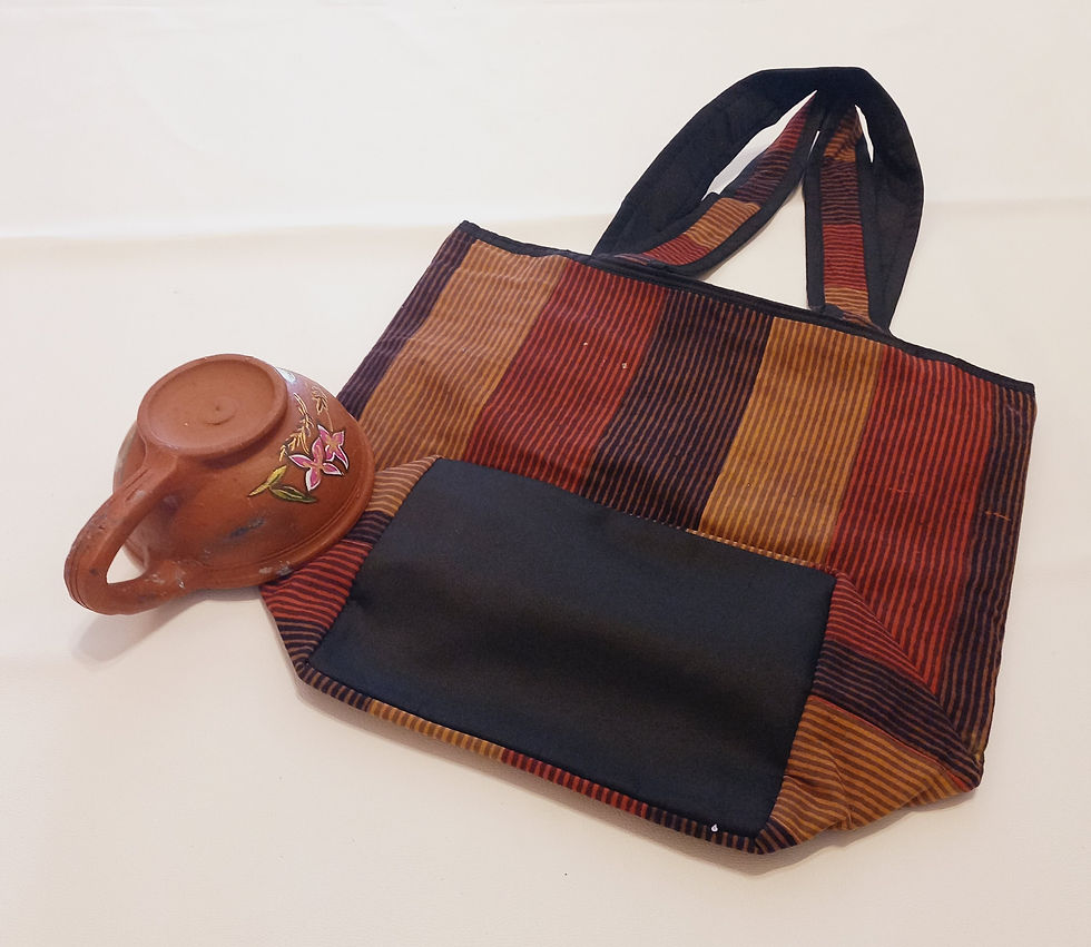 Thumbnail: Clinkwagon Brown Shopping Bag For Women