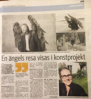 Exhibition in Staffanstorp konsthall and in Madrid and in Staffanstorp konsthall.