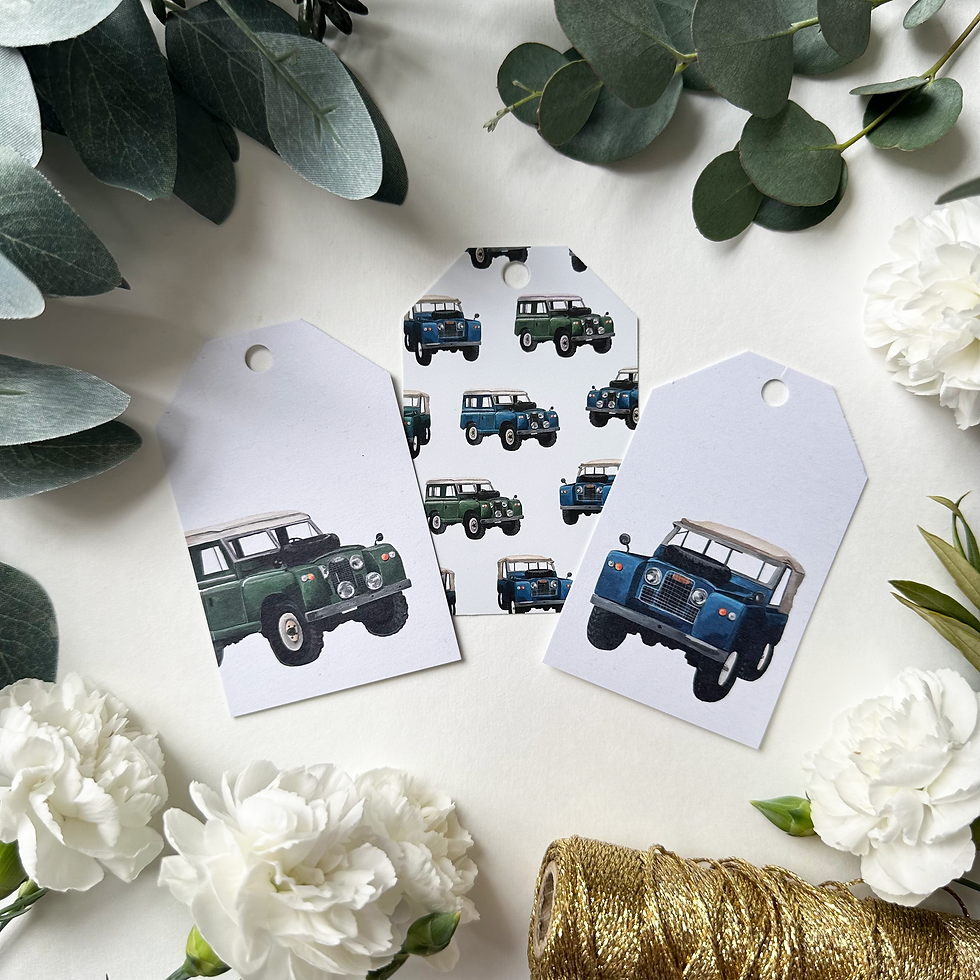 Thumbnail: Land Rover Gift Tags