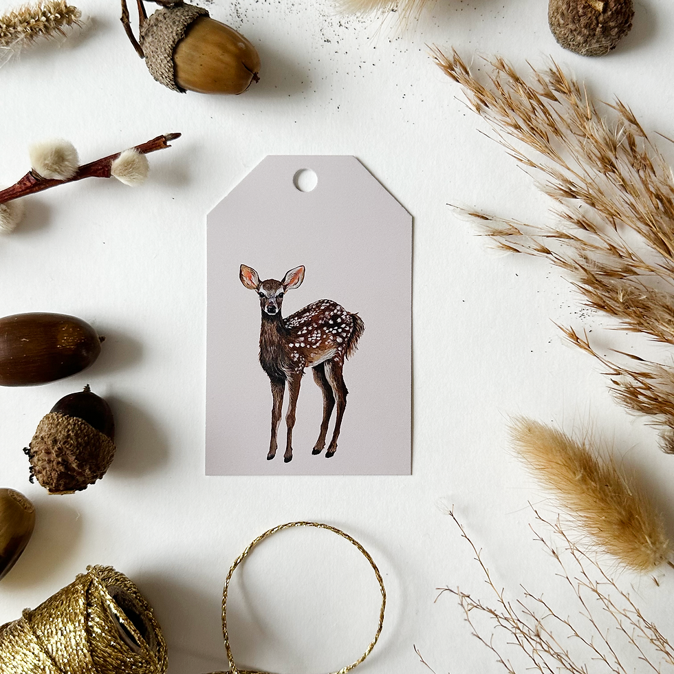 Thumbnail: Autumn Woodland Gift Tags