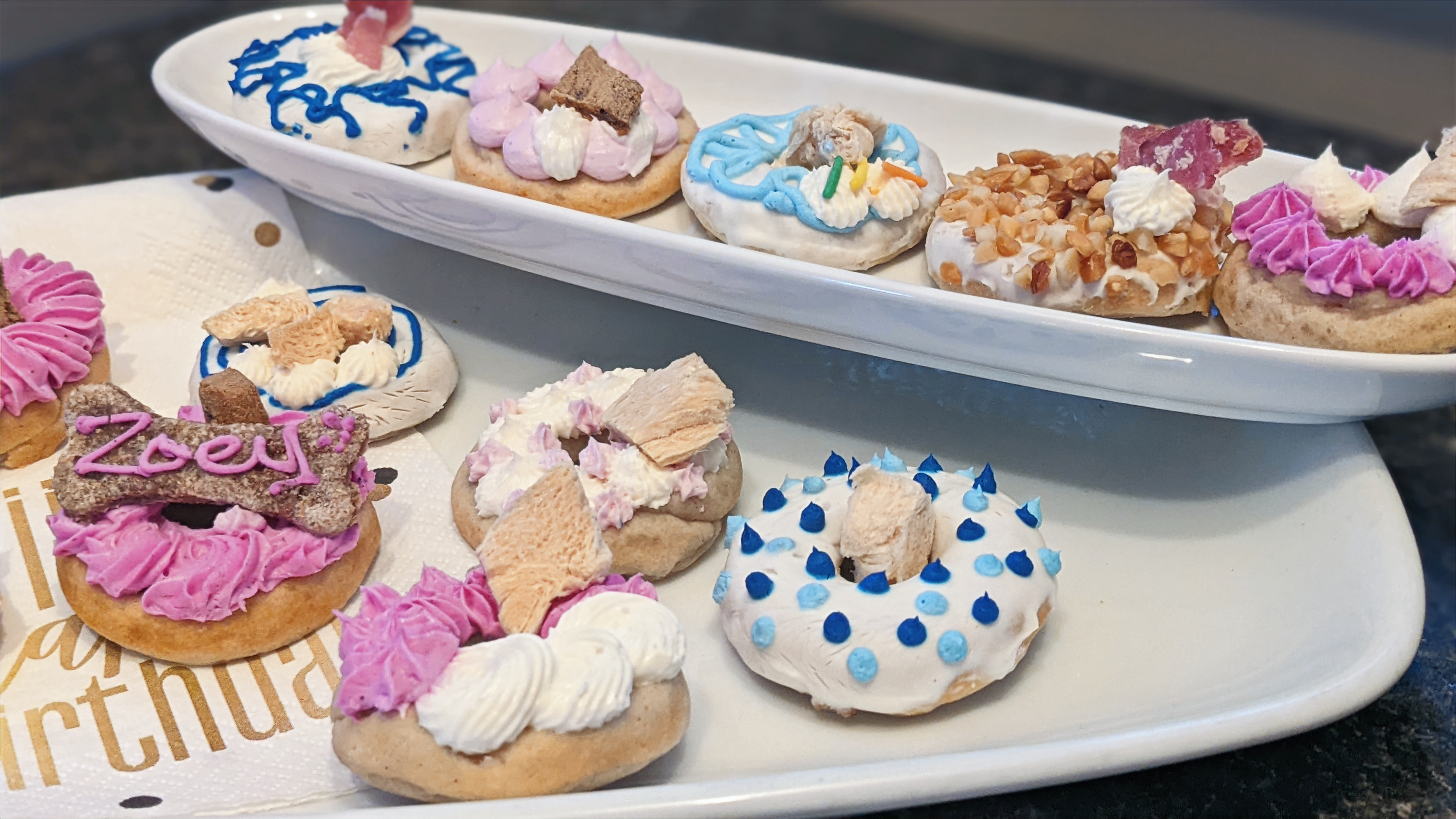 Arranged Food and Objects