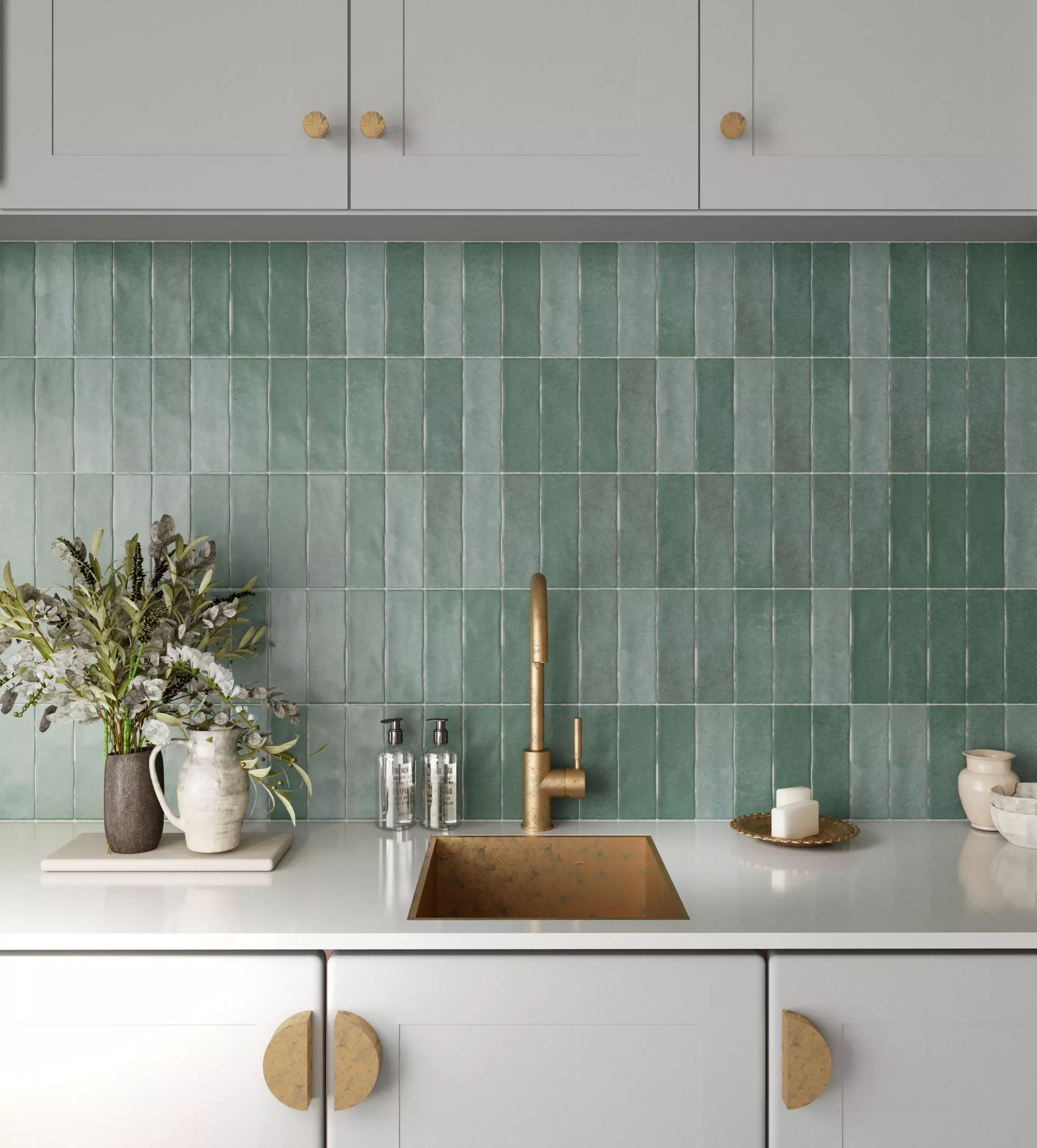 Tiled Kitchen Backsplash