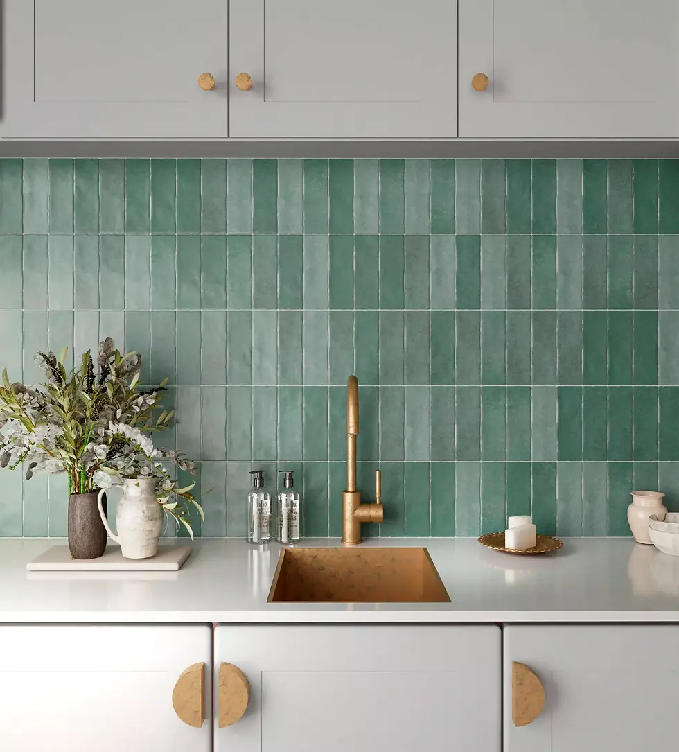 Tiled Kitchen Backsplash