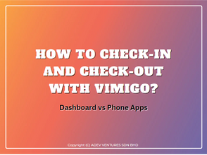 How to Check-in and Check-out with vimigo?