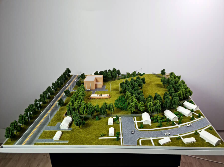 Model 12 Electrical-Substation-model