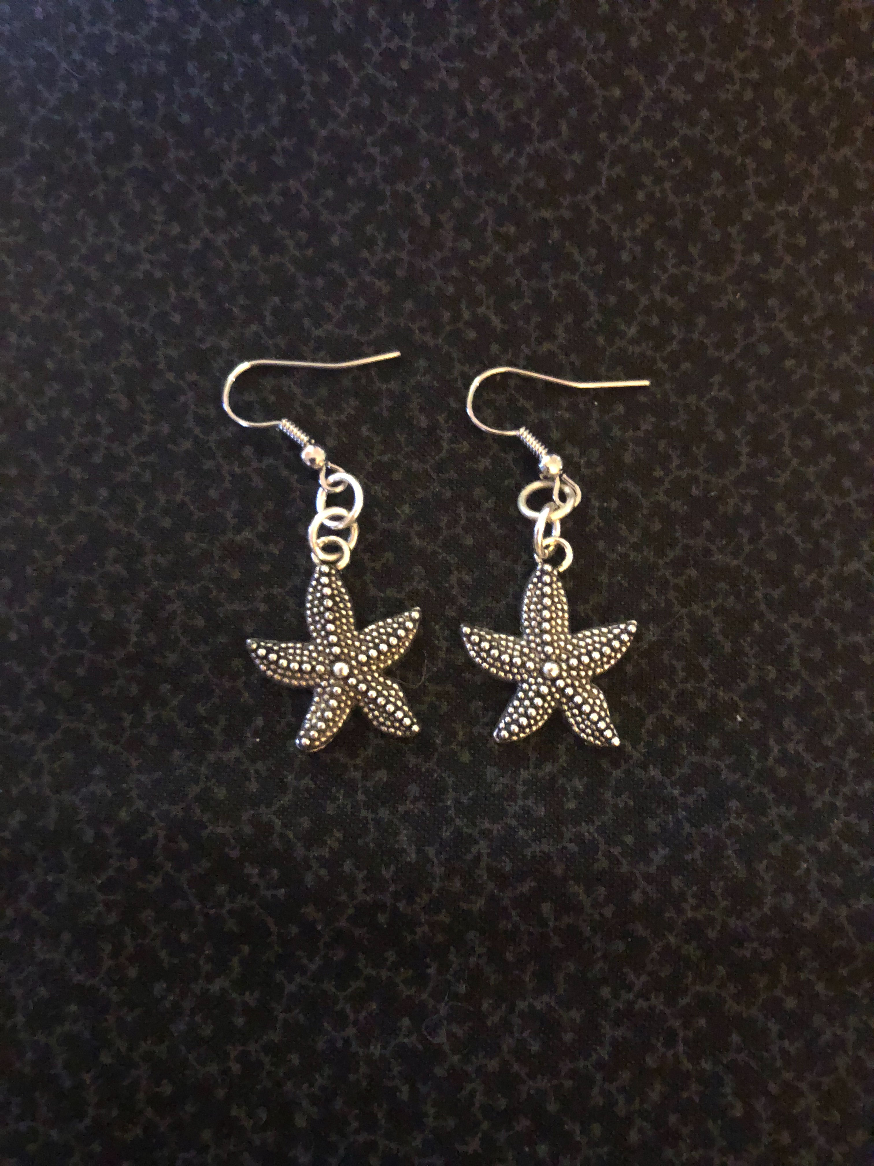 Starfish Charm Earrings