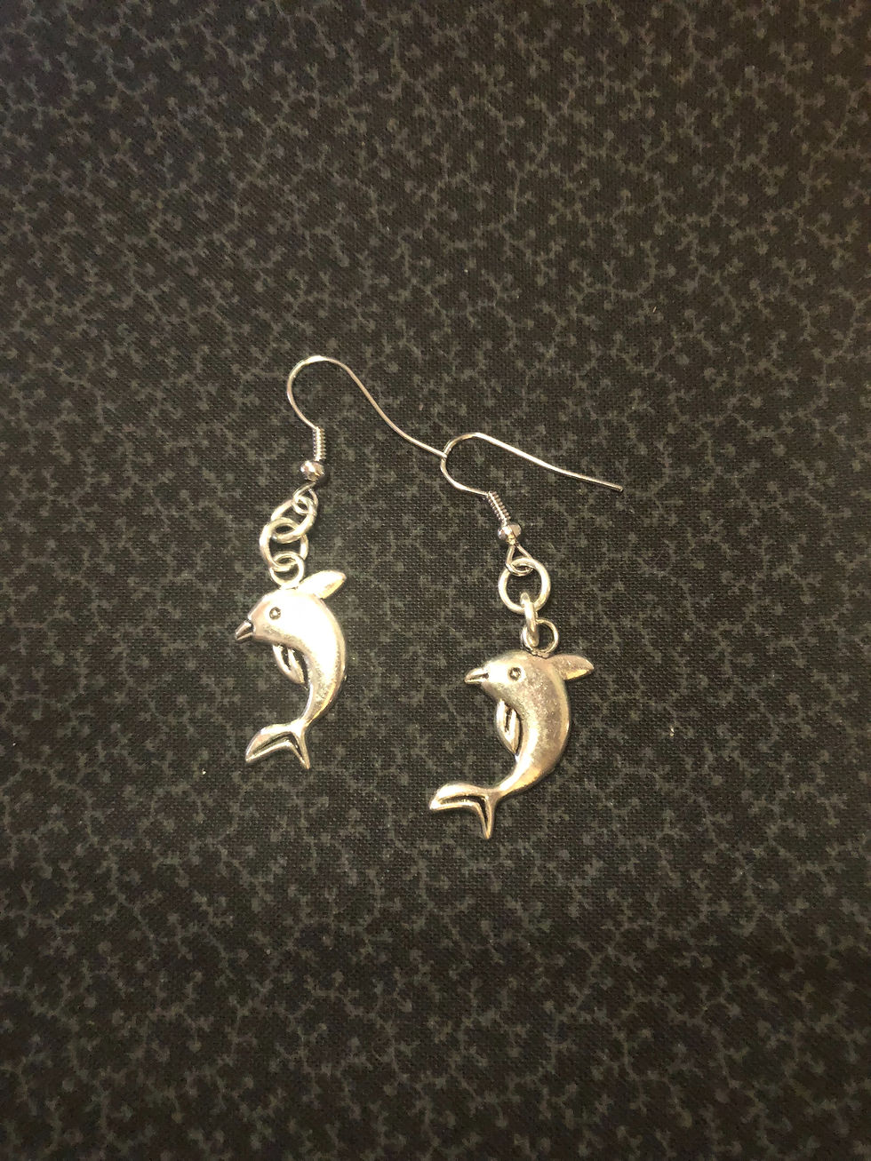 Thumbnail: Dolphin Charm Earrings