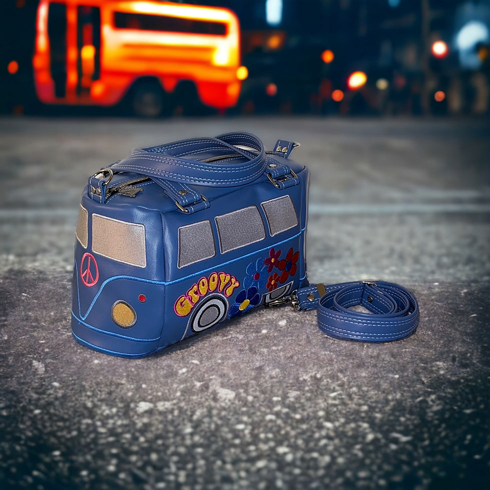 Thumbnail: Blue bus bag