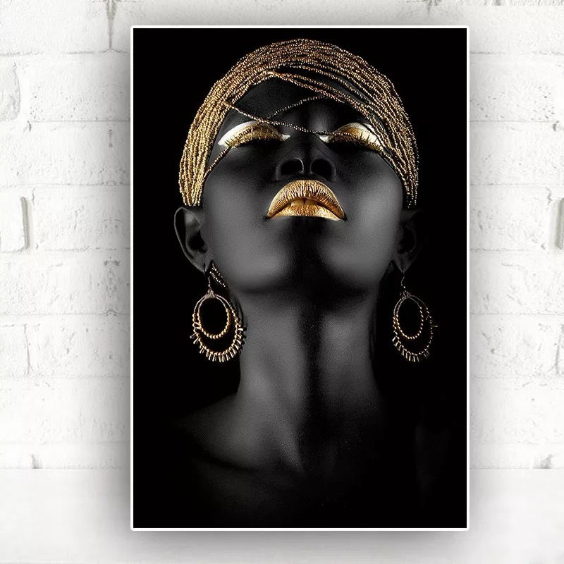 Thumbnail: African Arts Oil Painting Canvas for living room