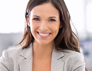 Woman in Grey Suit