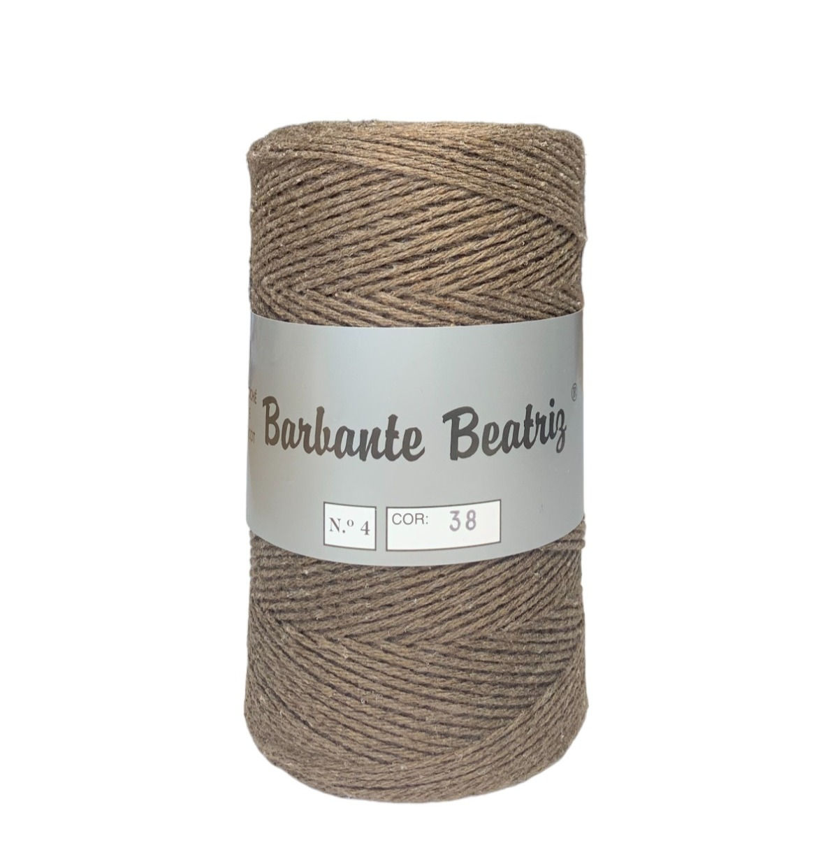 Barbante Beatriz 4 - Castanho Toupeira (38)