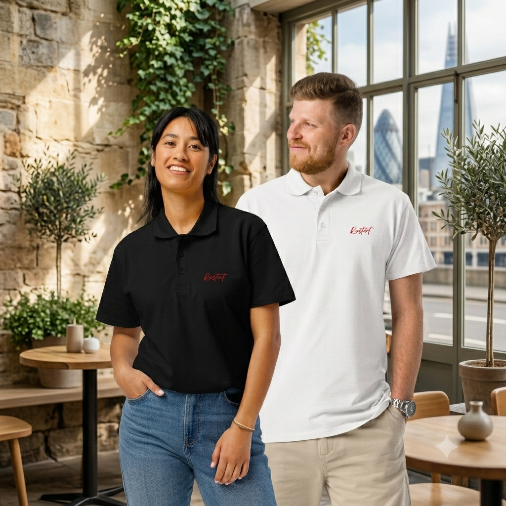 Restart polo shirt