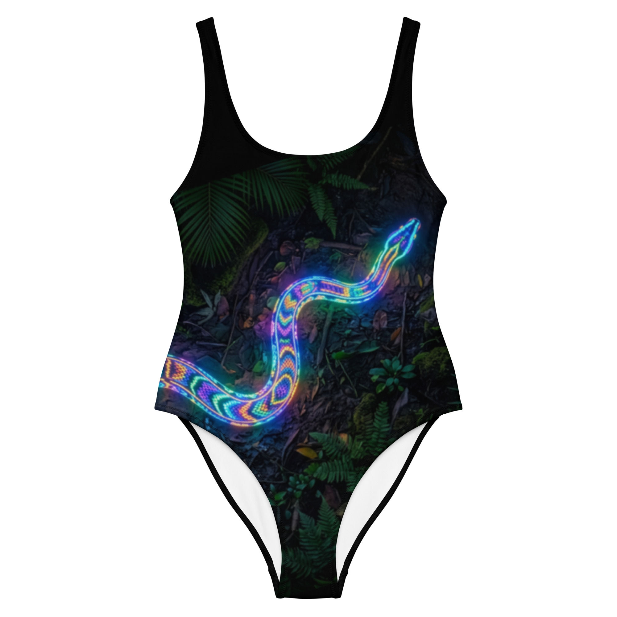 Neon Snake Swimsuit