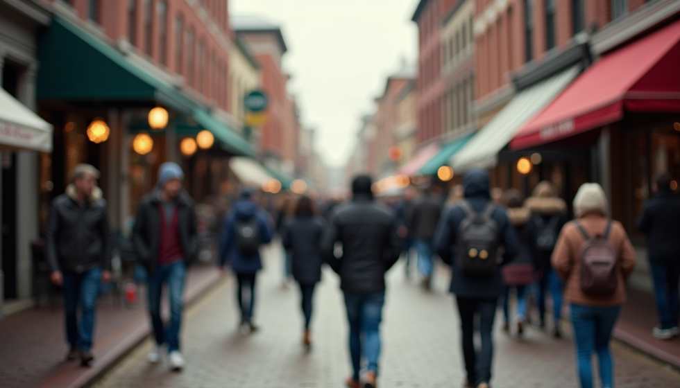 Church Street Marketplace é o coração de Burlington.