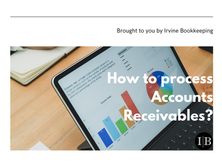 How to process Accounts Receivable