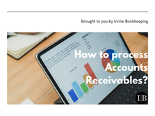 How to process Accounts Receivable
