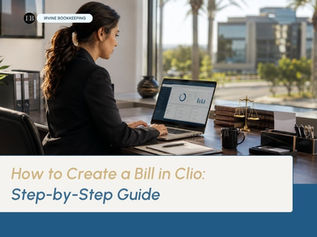 How to Create a Bill in Clio: A Step-by-Step Guide for Law Firms
