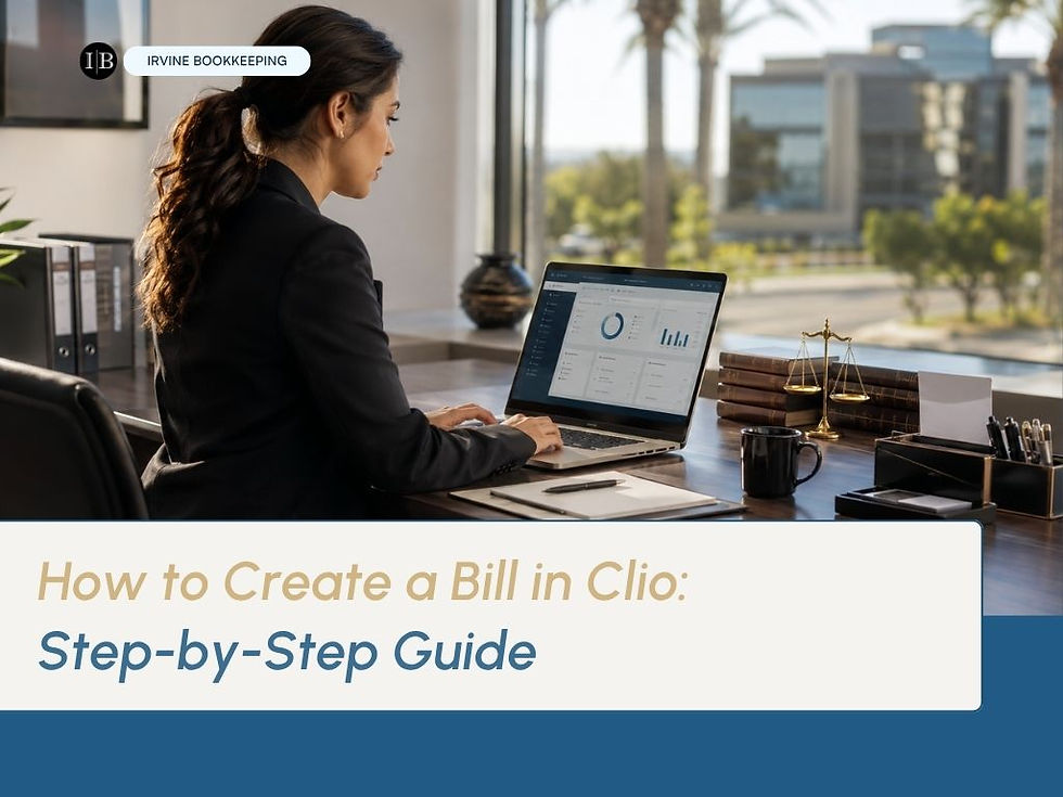 How to Create a Bill in Clio: A Step-by-Step Guide for Law Firms