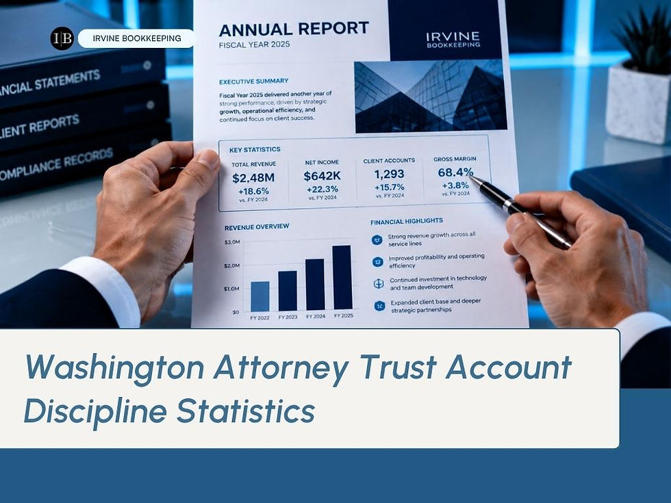 What Washington's Discipline Data Actually Reveals About Trust Account Failures