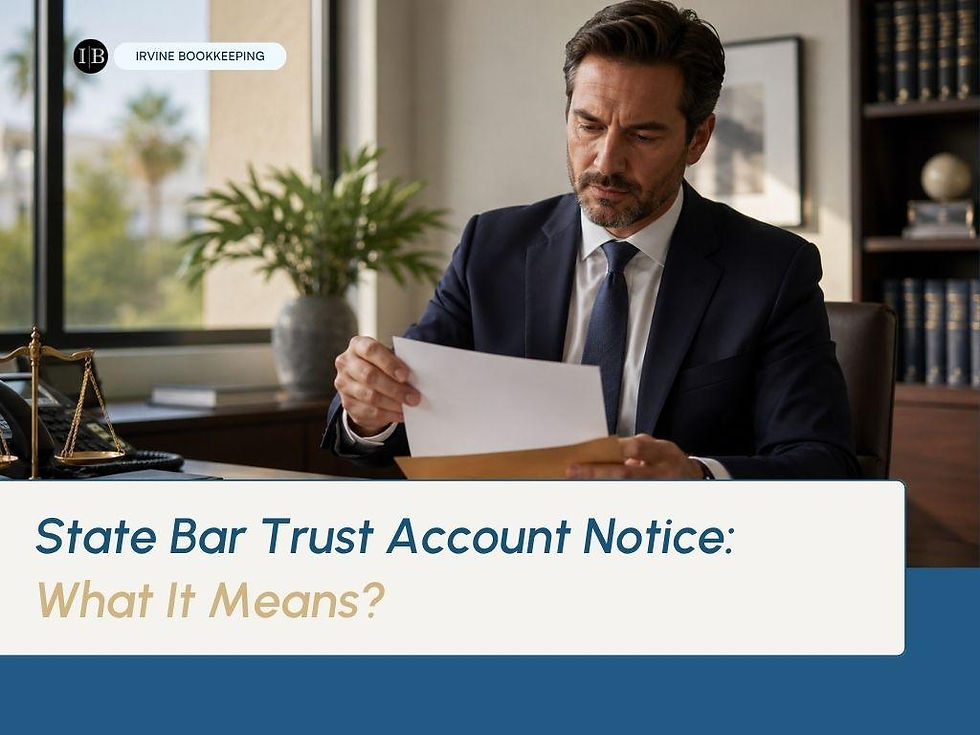 Did You Get a State Bar Notice About Your Trust Account? Here's What It Means