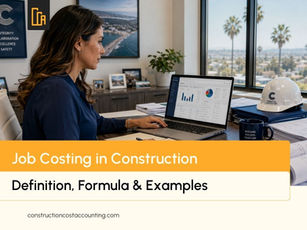 Job Costing in Construction — Definition, How to Calculate Total Job Cost, and Real Examples