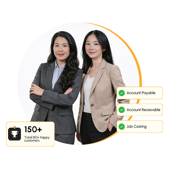 CCA bookkeeping team collaborating