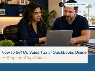 How to Set Up Sales Tax in QuickBooks Online — Step-by-Step Guide for California Small Businesses