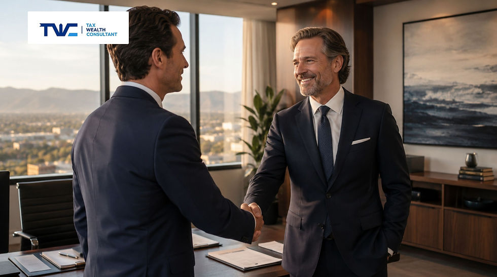Tax Wealth Consultant advising a California law firm on IOLTA reconciliation and tax in Irvine