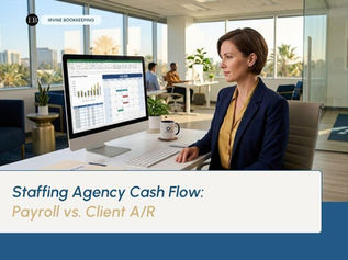 The Cash Flow Gap That Sinks Staffing Agencies: Why Payroll and Client A/R Can't Be Tracked the Same Way