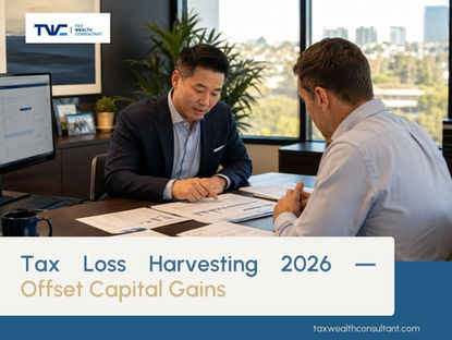 Tax Loss Harvesting — How a Loss Position Can Offset a Large Capital Gain (and the Wash Sale Rule to Watch)
