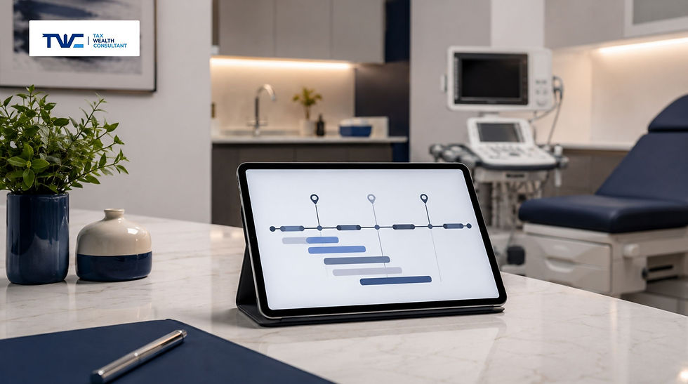 iming equipment purchases and Section 179 deductions helps manage a physician's taxable income