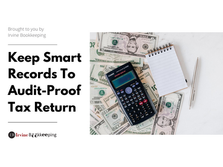 Keep Smart Records To Audit-Proof Tax Return