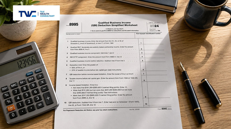 QBI deduction Section 199A for S-Corp shareholders 20 percent qualified business income permanent OBBBA