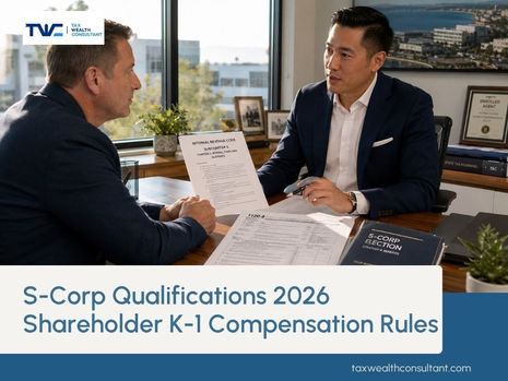 S-Corp Qualifications and Limitations for 2026 — The IRS Rules on Shareholders, K-1 Distributions, and Reasonable Compensation