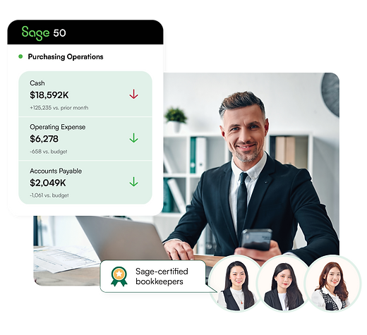 Bookkeeping services using SAGE 50 accounting - sage 50 support - sage 50 payroll