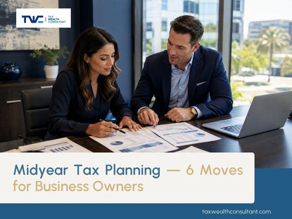 Midyear Tax Planning — 6 Moves Business Owners Should Make Before Year-End