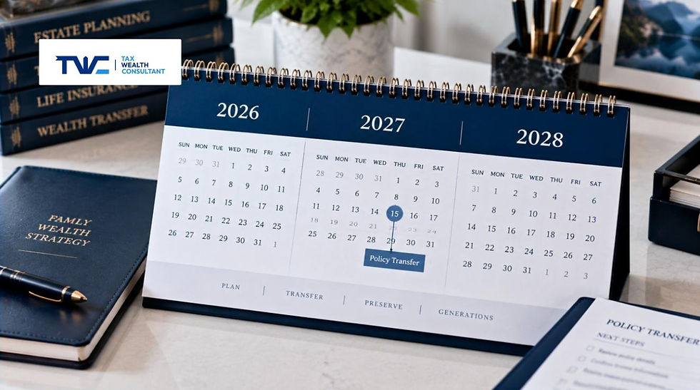 The three-year lookback rule affecting an existing life insurance policy transferred into an ILIT