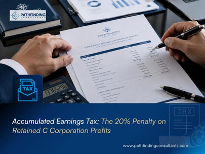 Accumulated Earnings Tax: The 20% Penalty on Retained C Corporation Profits