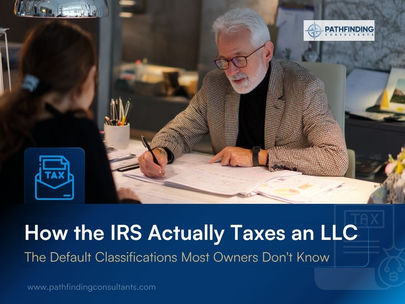 How the IRS Actually Taxes an LLC — The Default Classifications Most Owners Don't Know