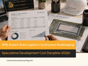 DFW Airport-Area Logistics Construction Bookkeeping: Speculative Development Cost Discipline (2026)