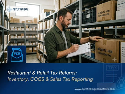Restaurant and Retail Business Tax Returns: Inventory, Cost of Goods Sold, and Sales Tax Reporting for Orange County Businesses