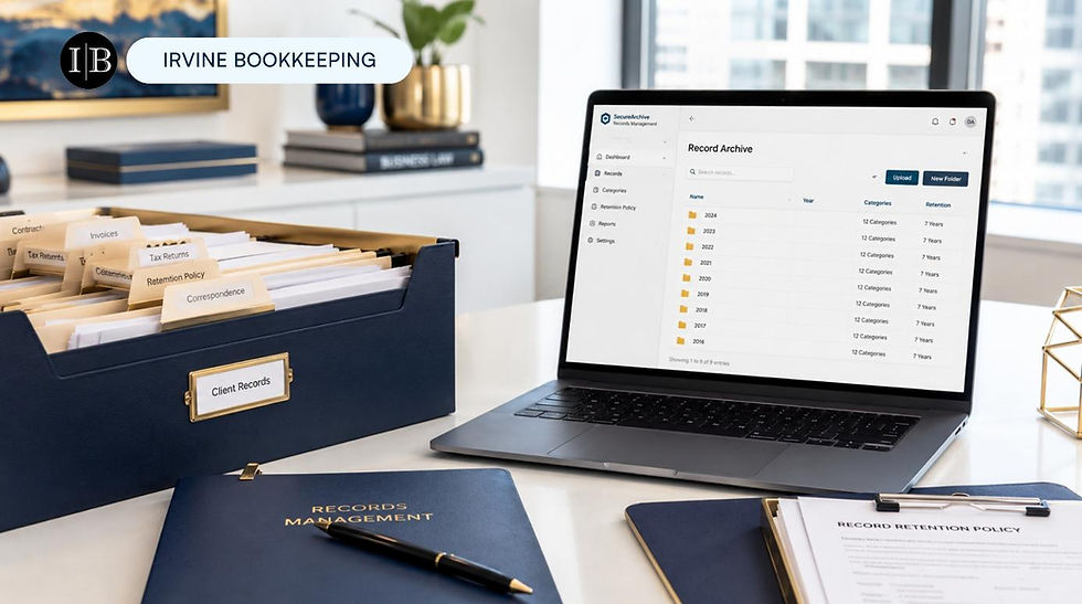 reconciliation documentation retention