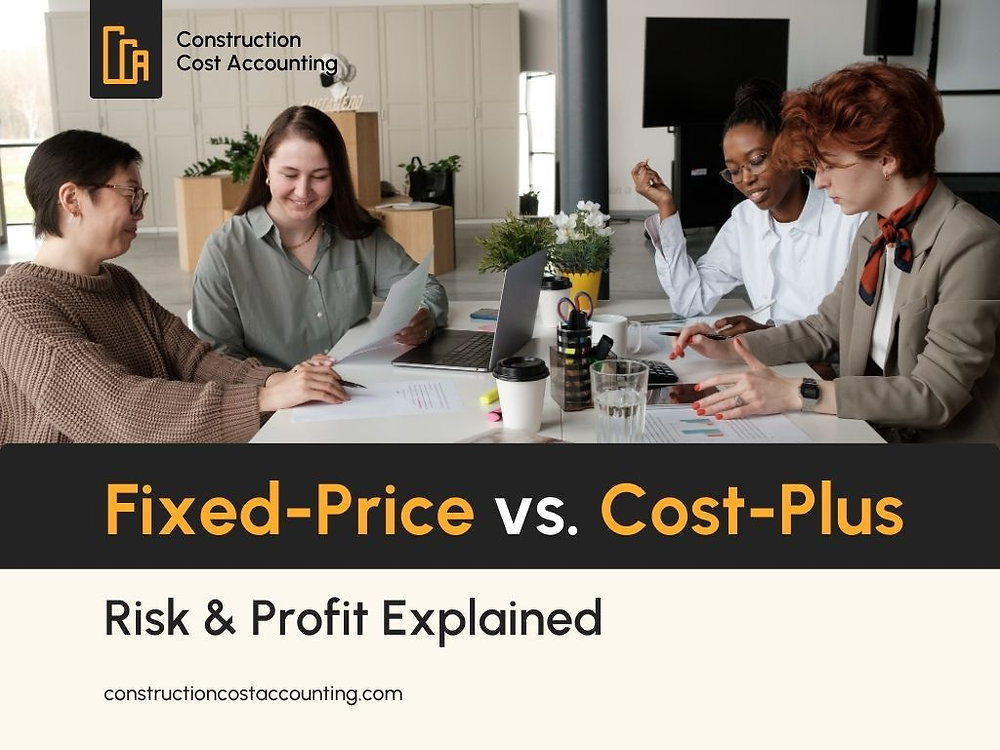 Fixed Cost Plus Net Income Fixed-Price vs. Cost-Plus Contracts: Risk & Profit