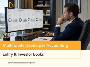 Real Estate Developer Accounting 101: Bookkeeping for Multifamily Development (2026 Guide)