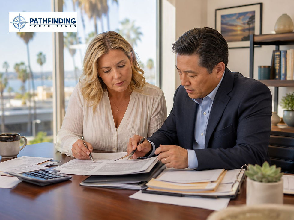 Home office deduction calculation simplified actual method Form 8829 Orange County California tax advisor