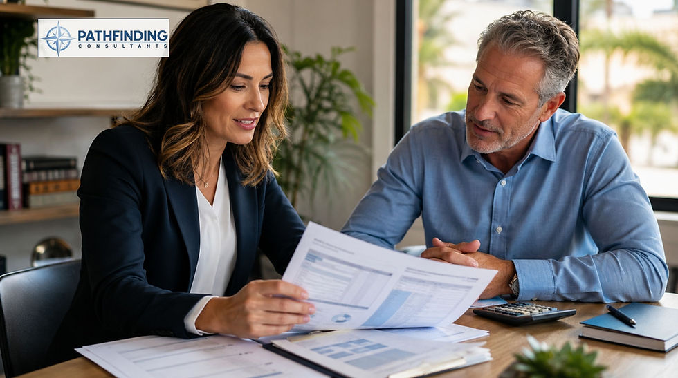 Tax consultant near me business tax return review Pathfinding Consultants