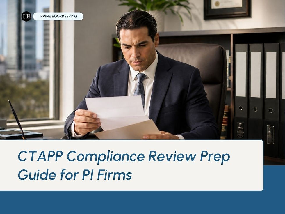 Selected for a CTAPP Compliance Review? A Personal Injury Firm's Step-by-Step Prep Guide