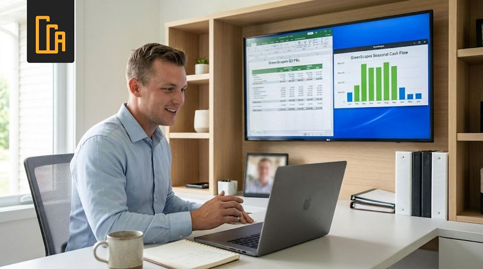 cca landscaping bookkeeping consultant
